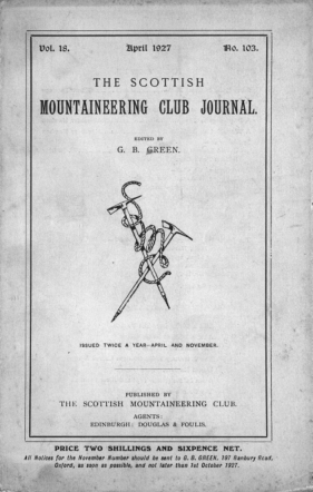 SMCJ Number 103 - Vol 18 - Apr 1927 cover